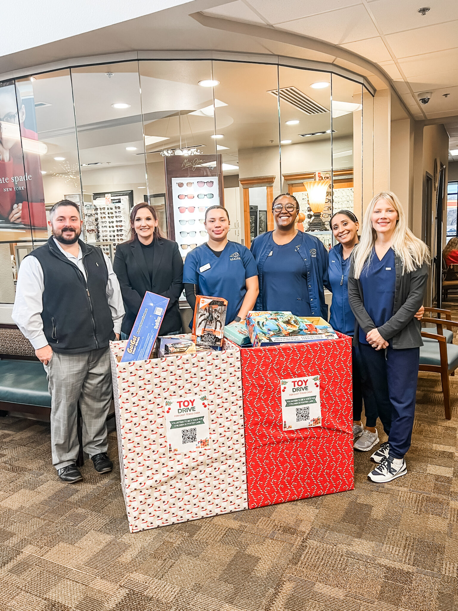 Caring for Our Local Community Heaton Eye Associates Tyler, TX